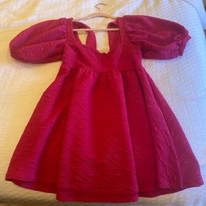 Free people violet mini dress